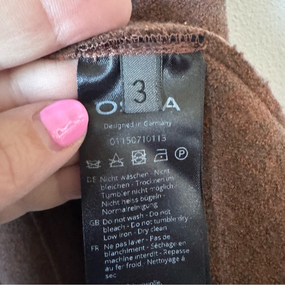 OSKA Wool Rust Color Vest - Picture 7 of 10